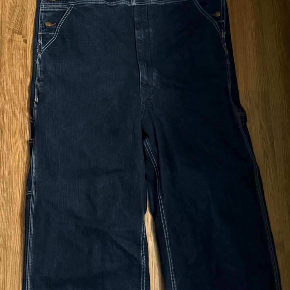 Men's Blue Denim overalls 38x30
